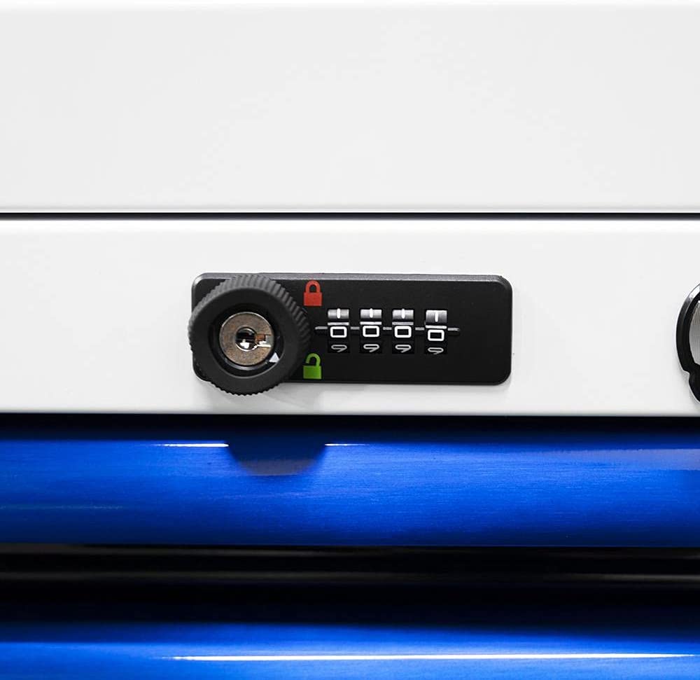 BOXO USA 26" 5-Drawer Pro Series Top Tool Chest - Gloss White