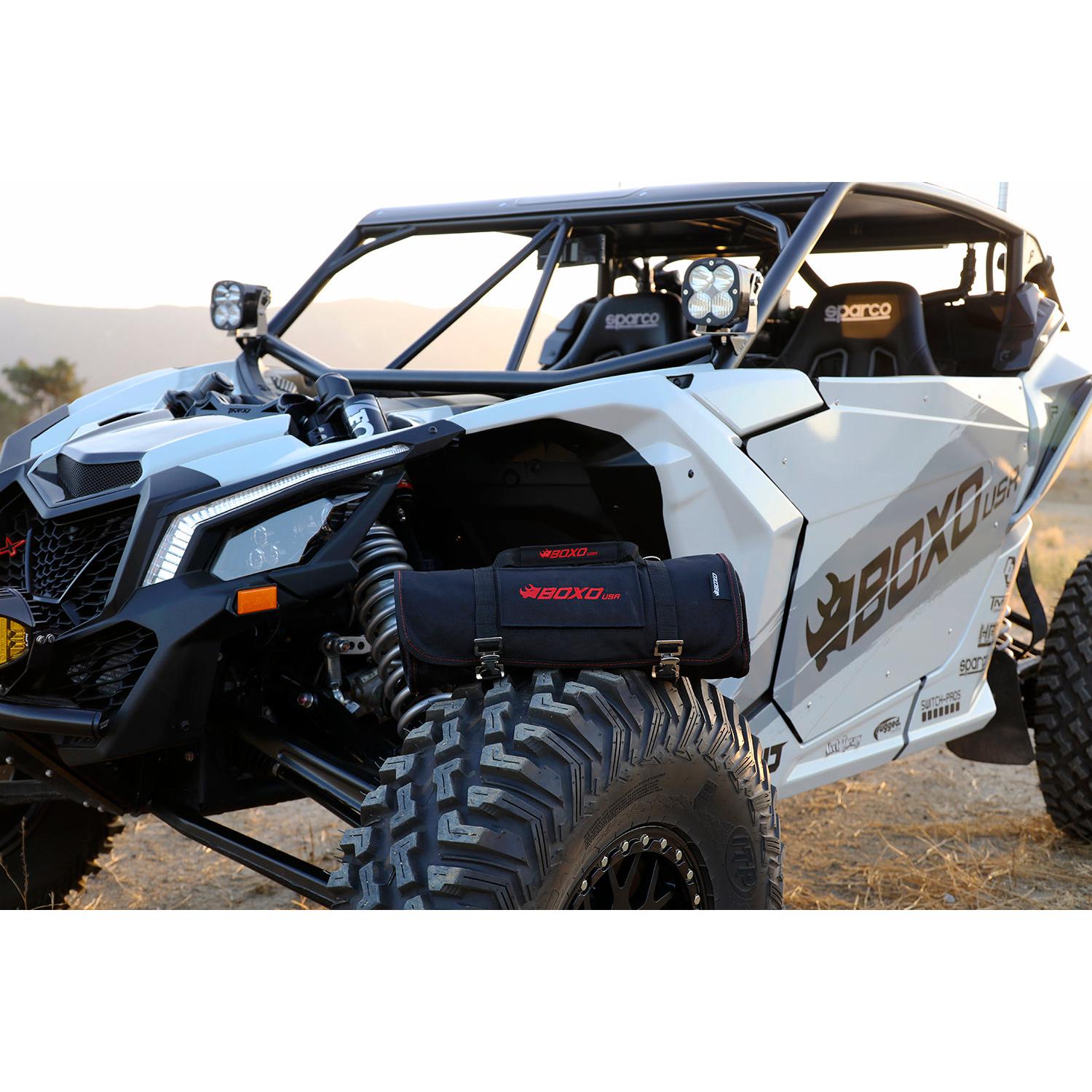 BOXO USA Heavy Duty 66 Piece Universal Tool Roll for Side by Side Vehicles PA915-SR1 Performance