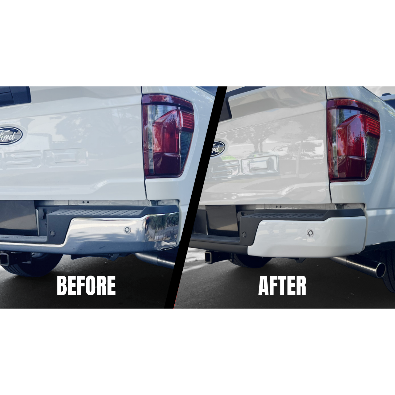 2024-2026 Ford F150 Rear Bumper Overlays