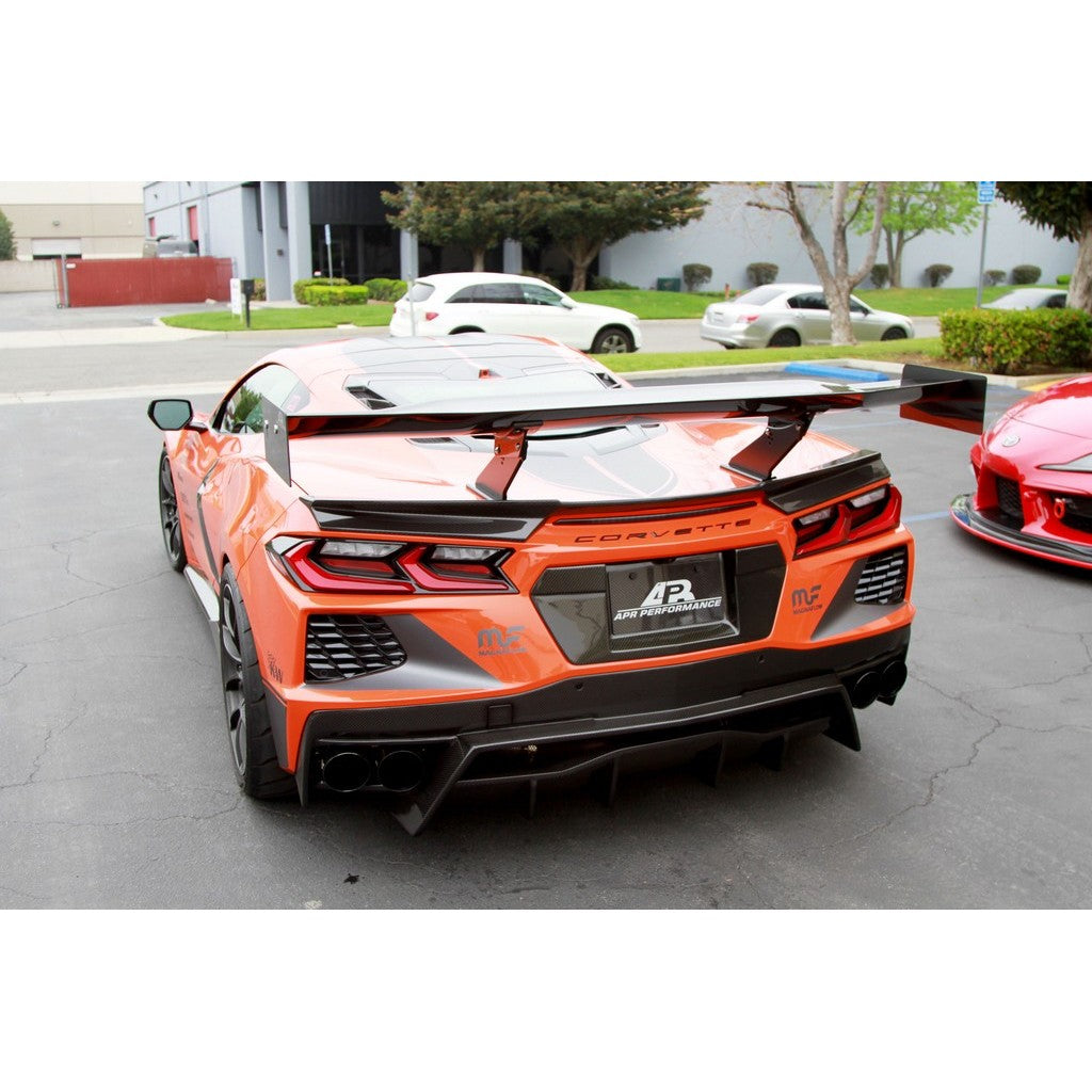 Chevrolet Corvette C8 GTC-500 Adjustable Wing 2020-UP