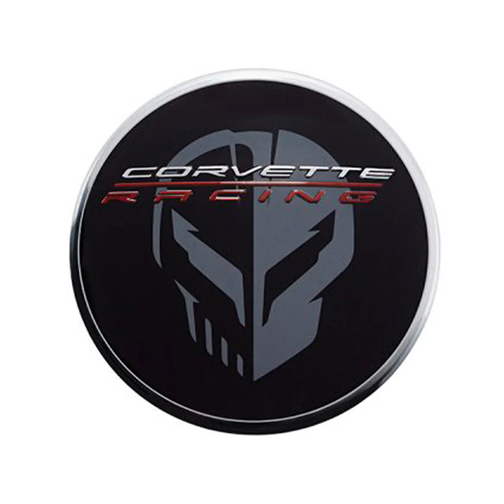 C8 Corvette Next Generation Jake Corvette Racing Wheel Center Cap - Black