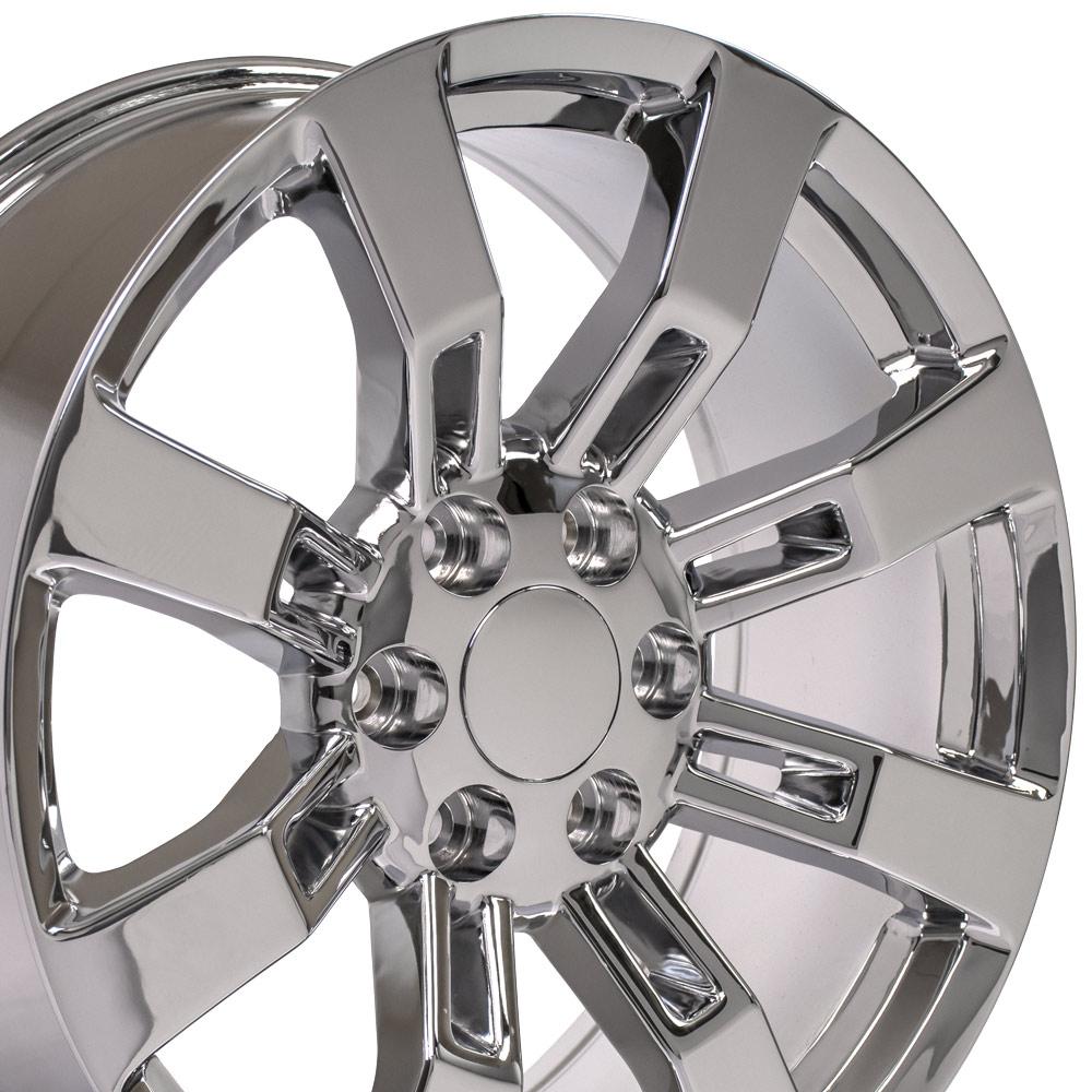 20" Replica CA82 fits Cadillac Escalade 20x8.5 Chrome-SR1 Performance