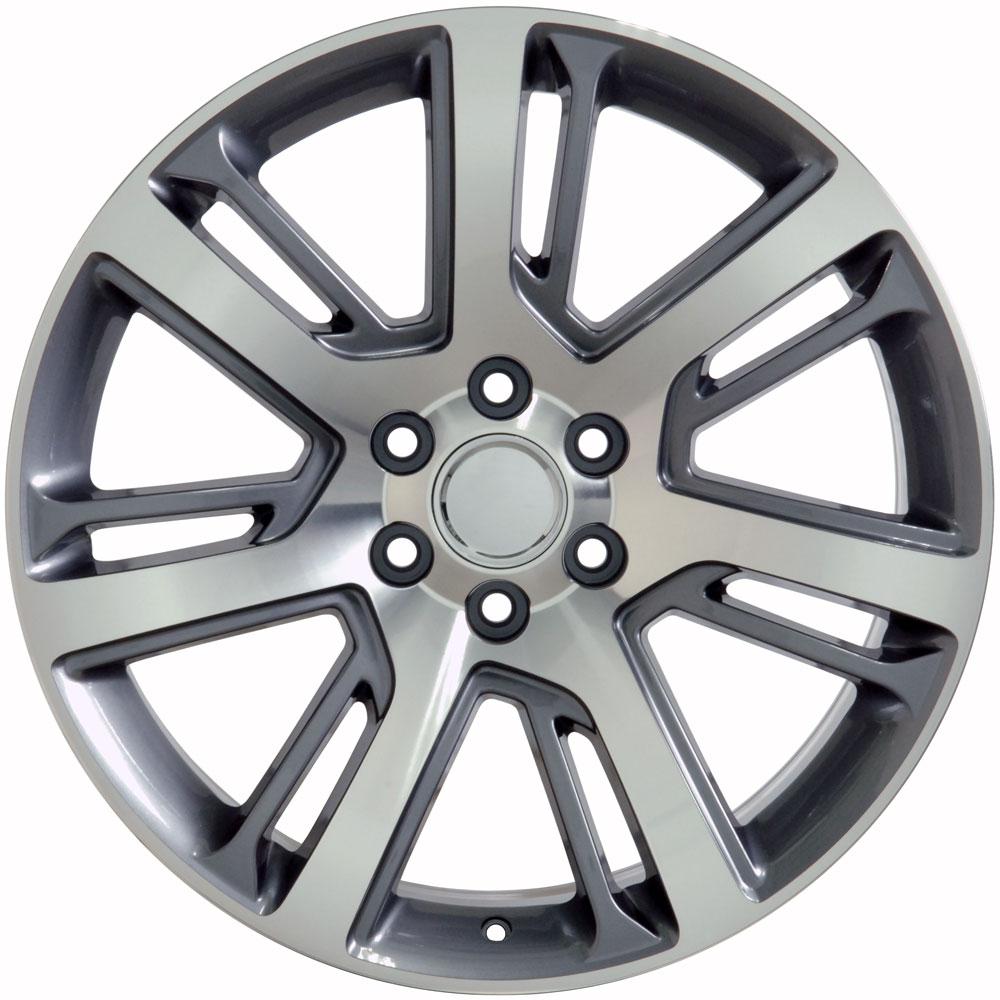 22" Replica CA88 fits Cadillac Escalade 22x9 Machined-SR1 Performance