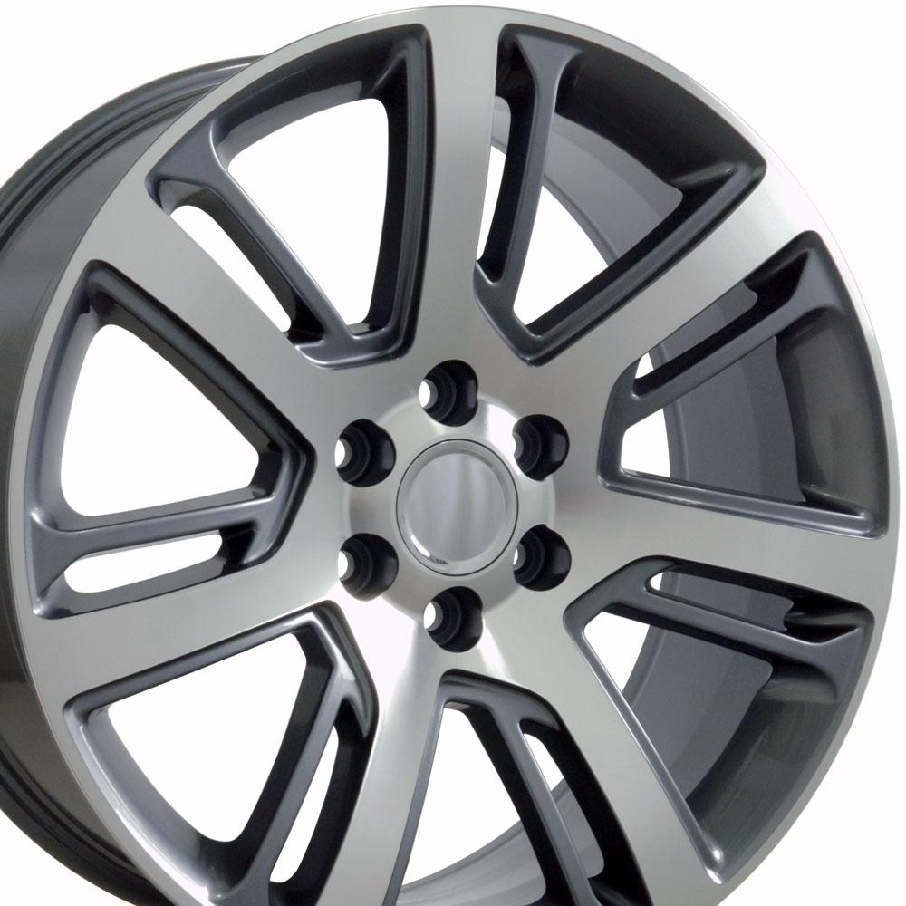 22" Replica CA88 fits Cadillac Escalade 22x9 Machined-SR1 Performance