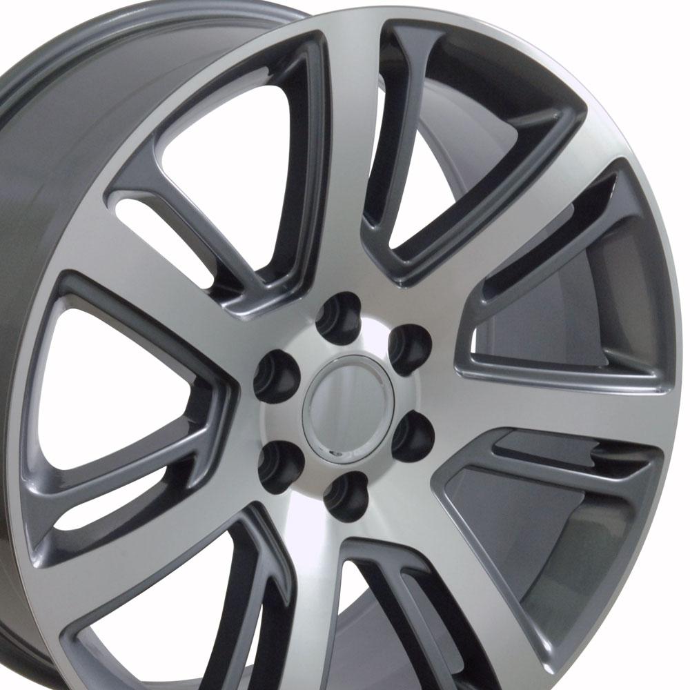 22" Replica CA88 fits Cadillac Escalade 22x9 Machined-SR1 Performance