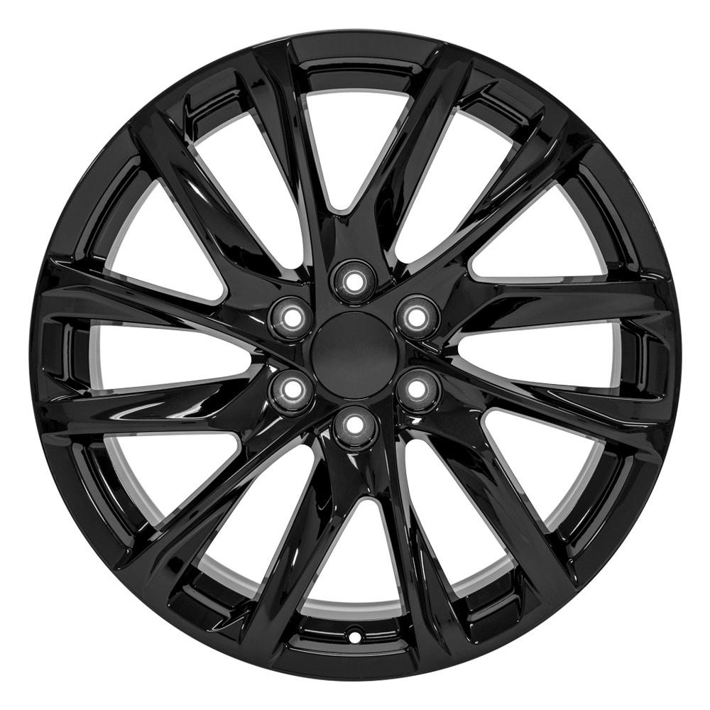 22" Replica CA90 fits Cadillac Escalade 22x9 Gloss Black-SR1 Performance