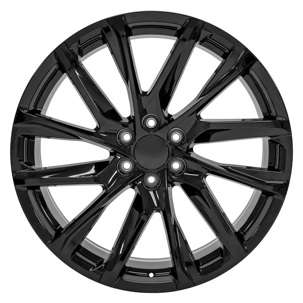 24" Replica CA90 fits Cadillac Escalade 24x10 Gloss Black-SR1 Performance