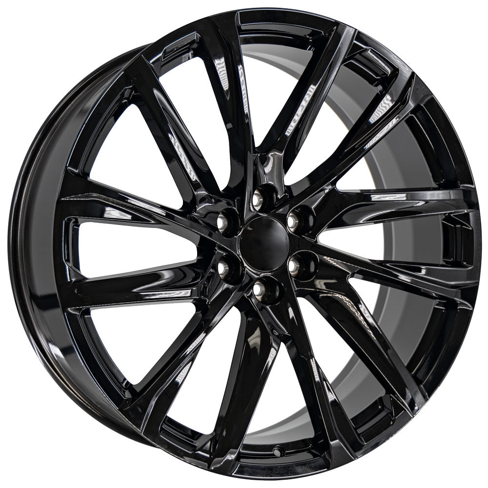 26" Replica CA90 fits Cadillac Escalade 26x10 Black-SR1 Performance