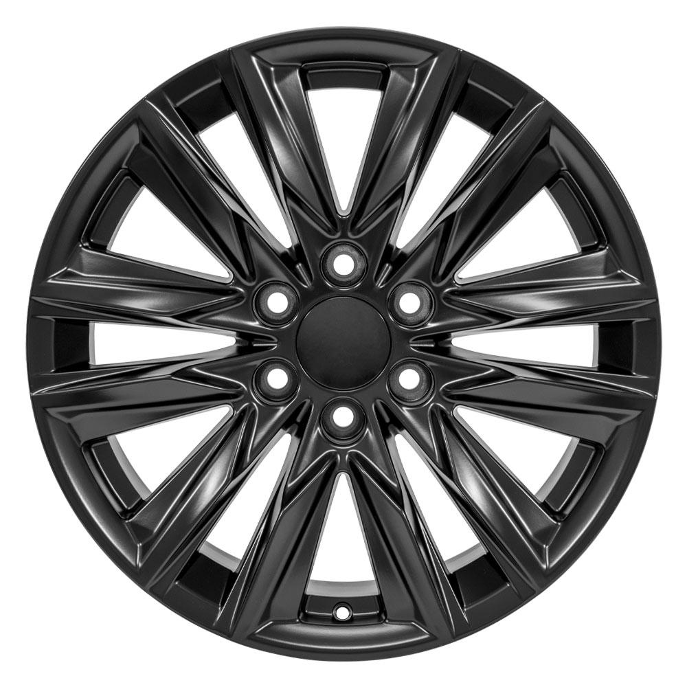 20" Replica CA91 fits Cadillac Escalade 20x9 Satin Black-SR1 Performance