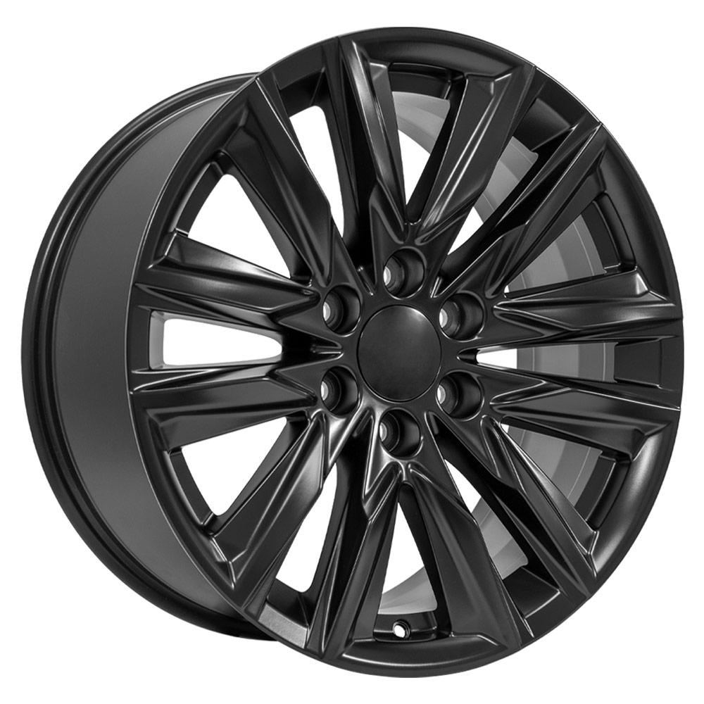 20" Replica CA91 fits Cadillac Escalade 20x9 Satin Black-SR1 Performance