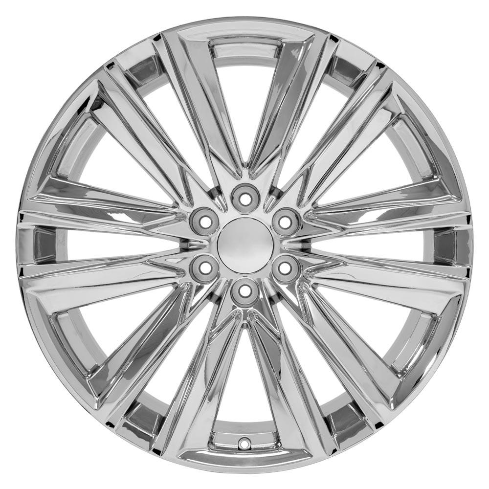 24" Replica CA91 fits Cadillac Escalade 24x10 Chrome-SR1 Performance