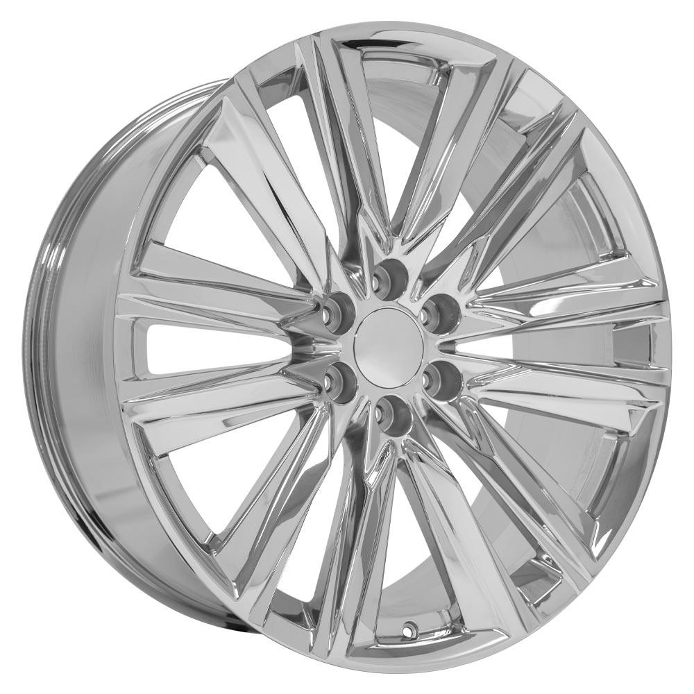 24" Replica CA91 fits Cadillac Escalade 24x10 Chrome-SR1 Performance