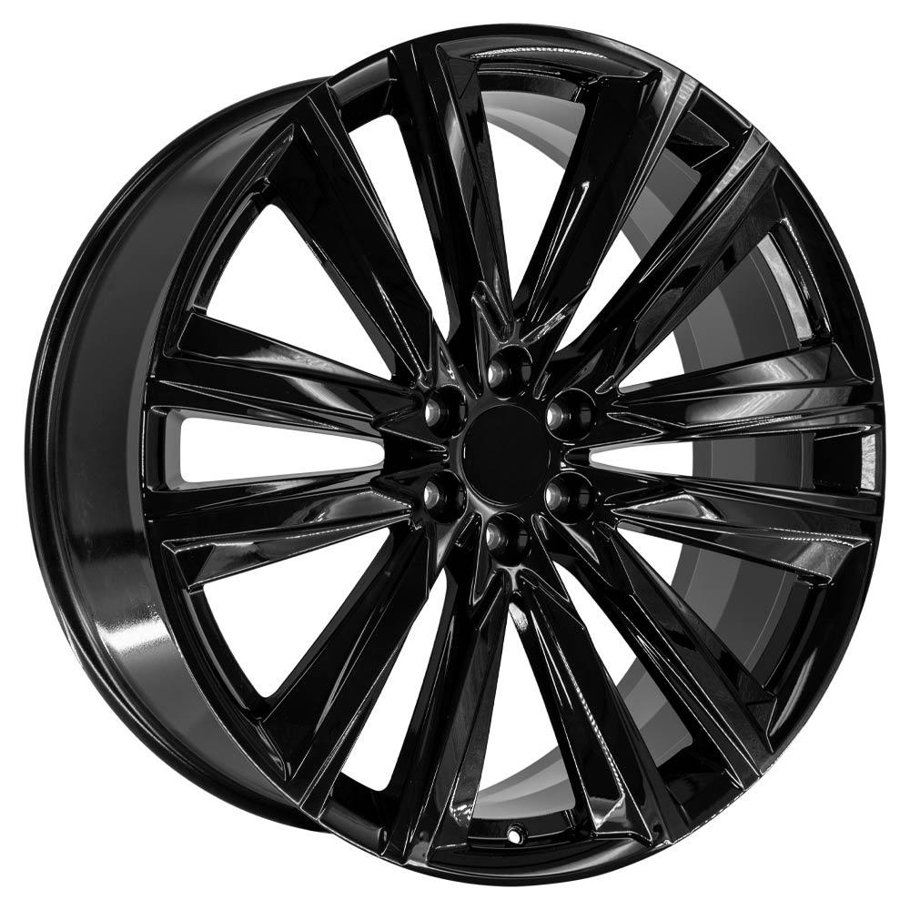 26" Replica CA91 fits Cadillac Escalade 26x10 Black-SR1 Performance
