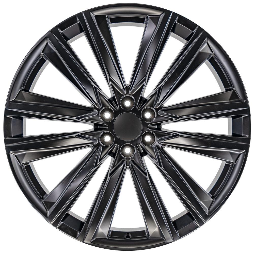 26" Replica CA91 fits Cadillac Escalade 26x10 Satin Black-SR1 Performance