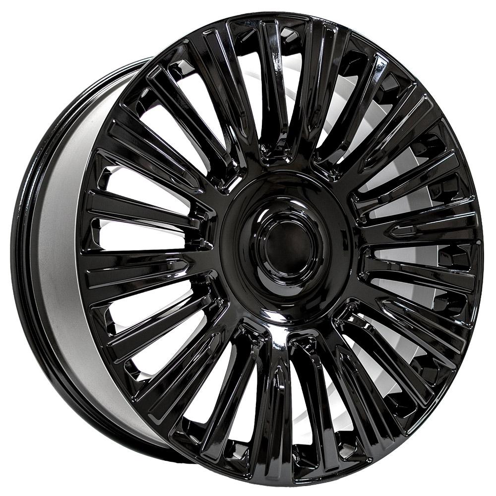 22" Replica CA92 fits Cadillac Escalade 22x9 Gloss Black-SR1 Performance