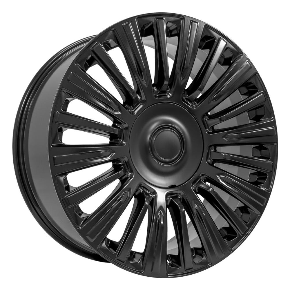 22" Replica CA92 fits Cadillac Escalade 22x9 Satin Black-SR1 Performance