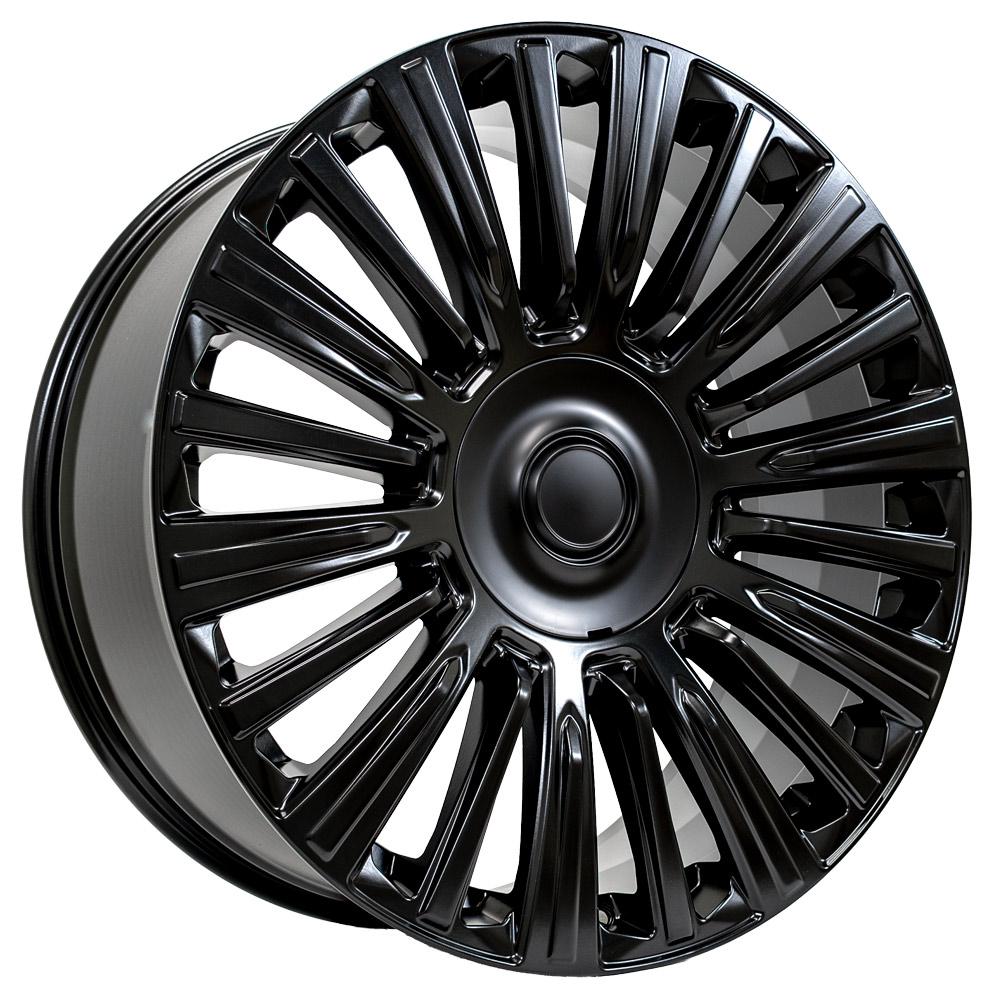 24" Replica CA92 fits Cadillac Escalade 24x10 Satin Black-SR1 Performance