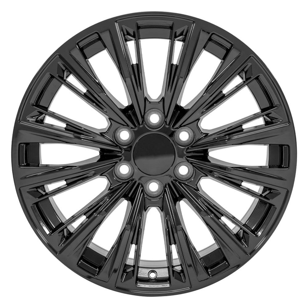 20" Replica CA93 fits Cadillac Escalade 20x9 Gloss Black-SR1 Performance