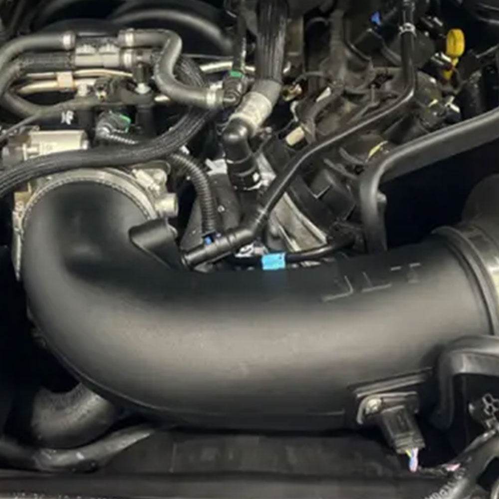 JLT Big Air Intake Kit 2019-2022 Mustang Bullitt / 2021-2022 Mustang installed in the engine compartment of a vehicle
Mach 1 - S&B