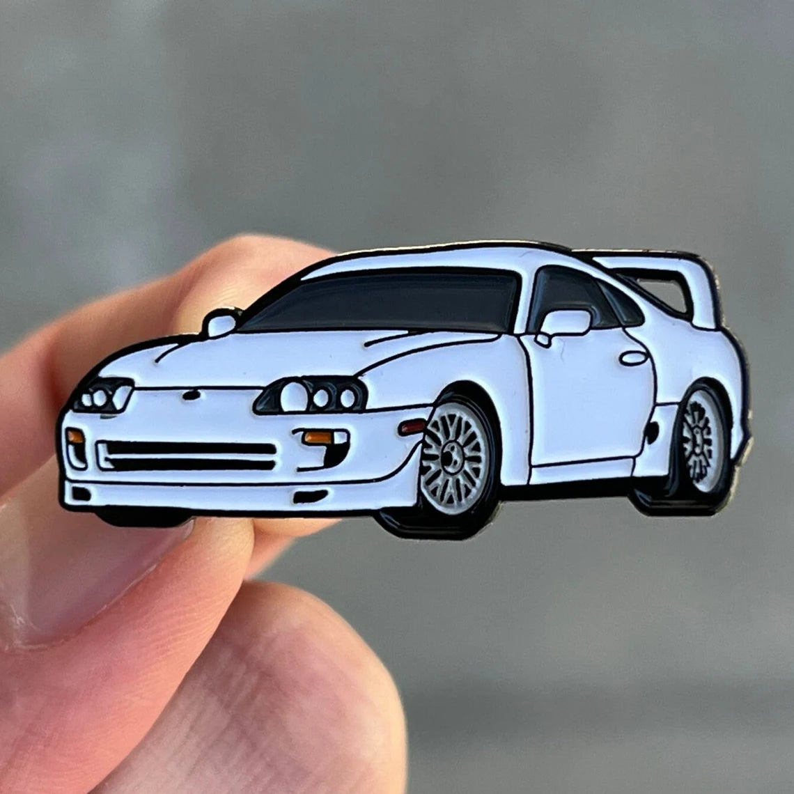 Fast and Furious Toyota Supra MK4 Enamel Pin - Special Edition JDM Lapel Pin-SR1 Performance