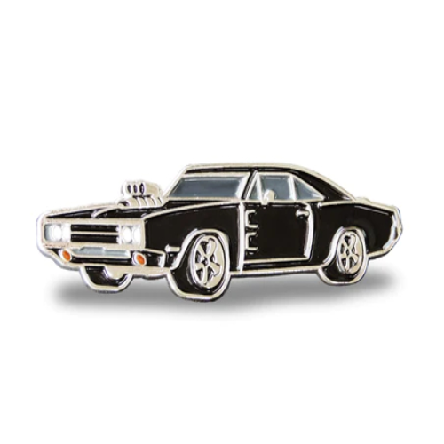 1970 Dodge Charger RT Enamel Pin - Fast and the Furious - Special Edition Lapel Pin-SR1 Performance