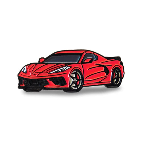 2020 Chevrolet Corvette Enamel Pin - C8 Lapel Pin-SR1 Performance