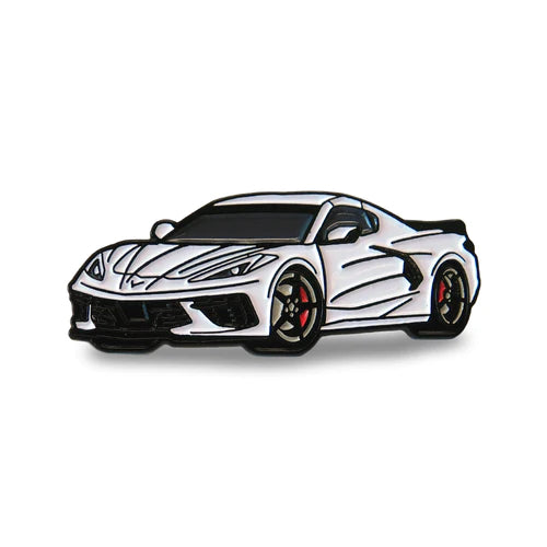 2020 Chevrolet Corvette Enamel Pin - C8 Lapel Pin-SR1 Performance
