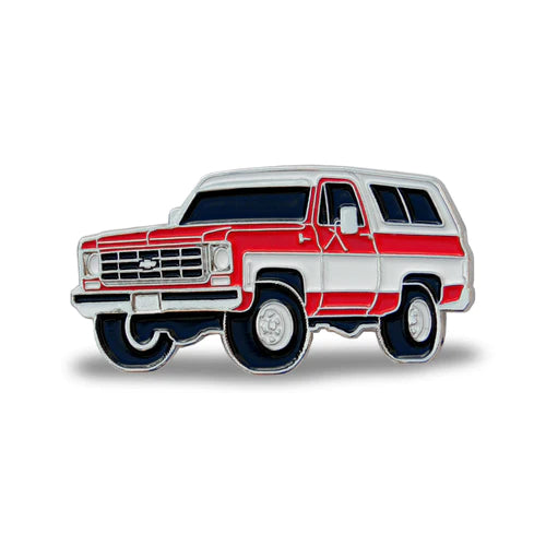 1978 K5 Chevy Blazer Enamel Pin - Officially Licensed Chevrolet Lapel Pin-SR1 Performance