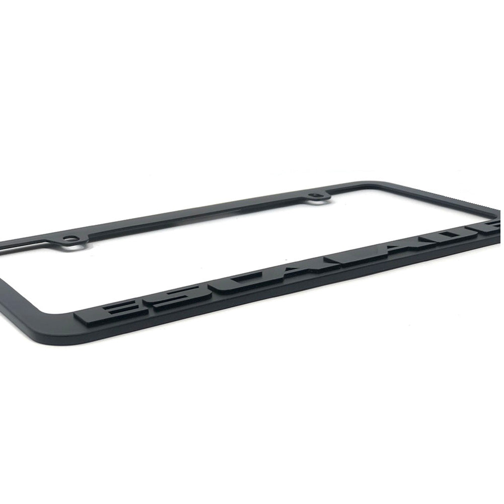 Cadillac Escalade Stealth Blackout License Plate Frame-SR1 Performance