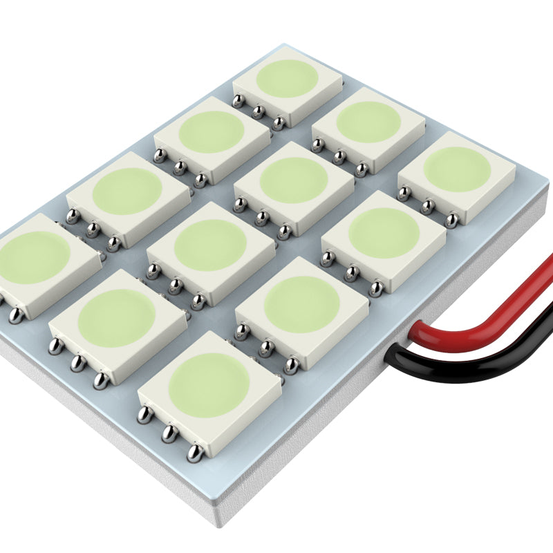Universal SMD 12PC LED Panel Dome Light