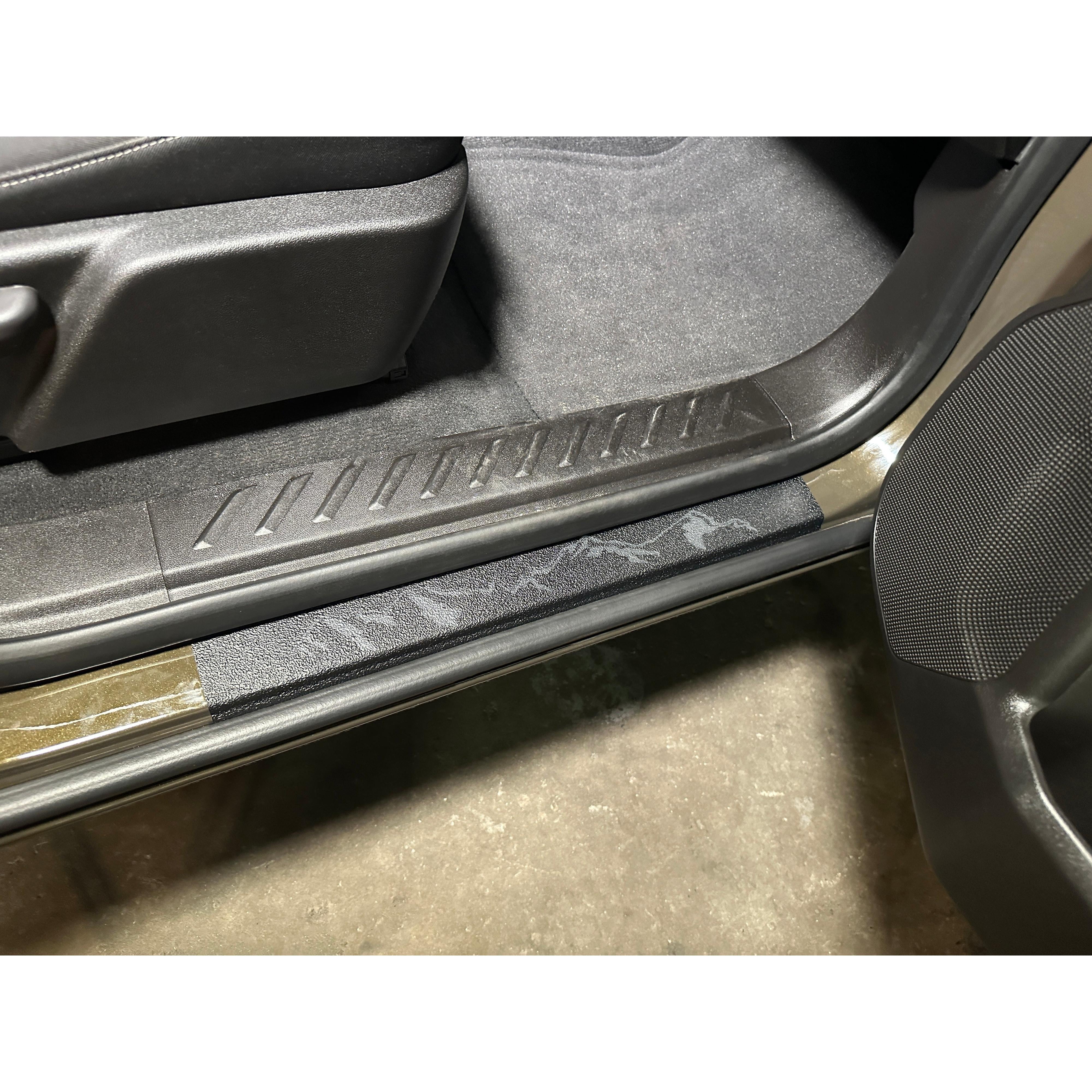 Door Sill Textured Overlays Fits 2023-2026 Chevrolet Colorado & GMC Canyon