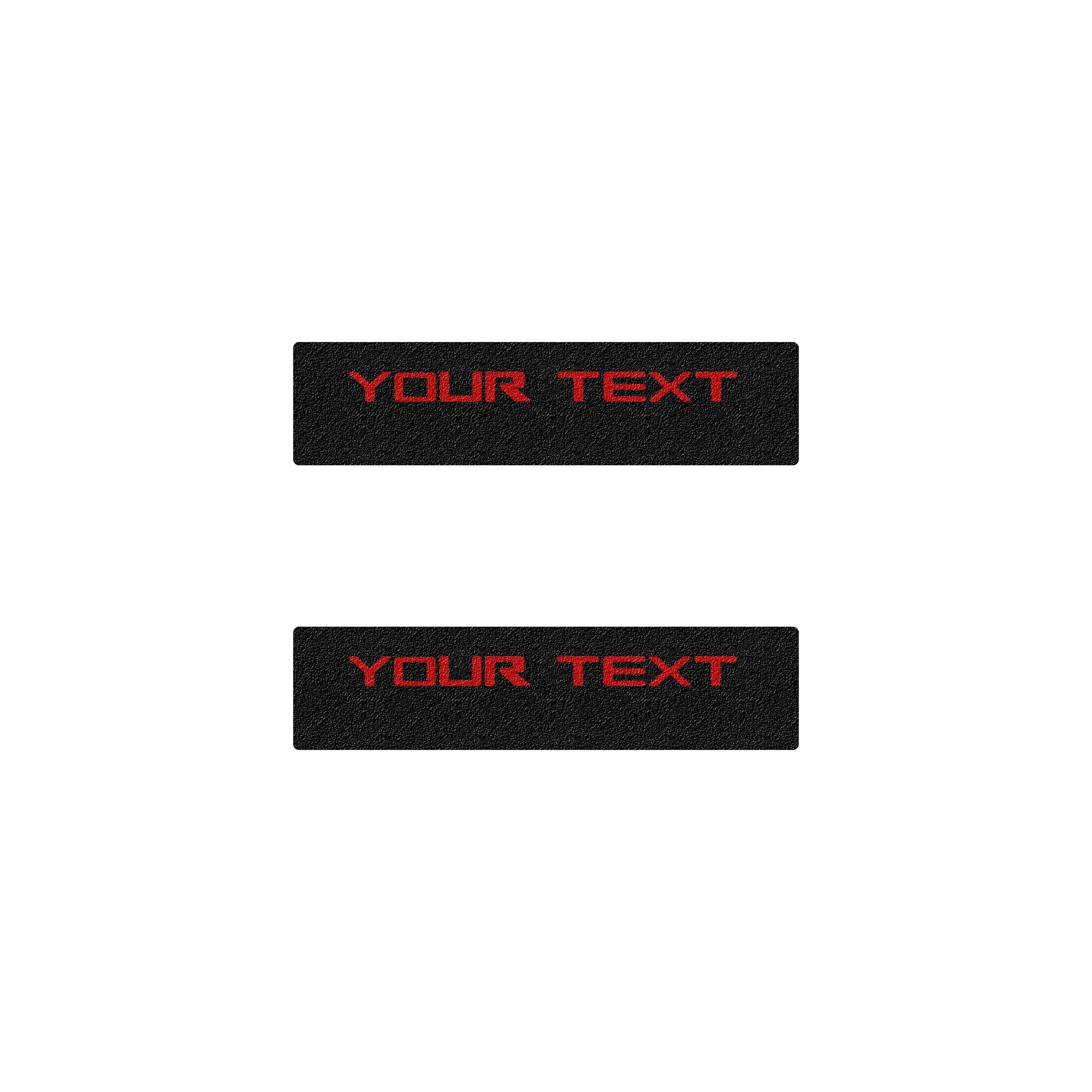 Door Sill Textured Overlays Fits 2023-2026 Chevrolet Colorado & GMC Canyon