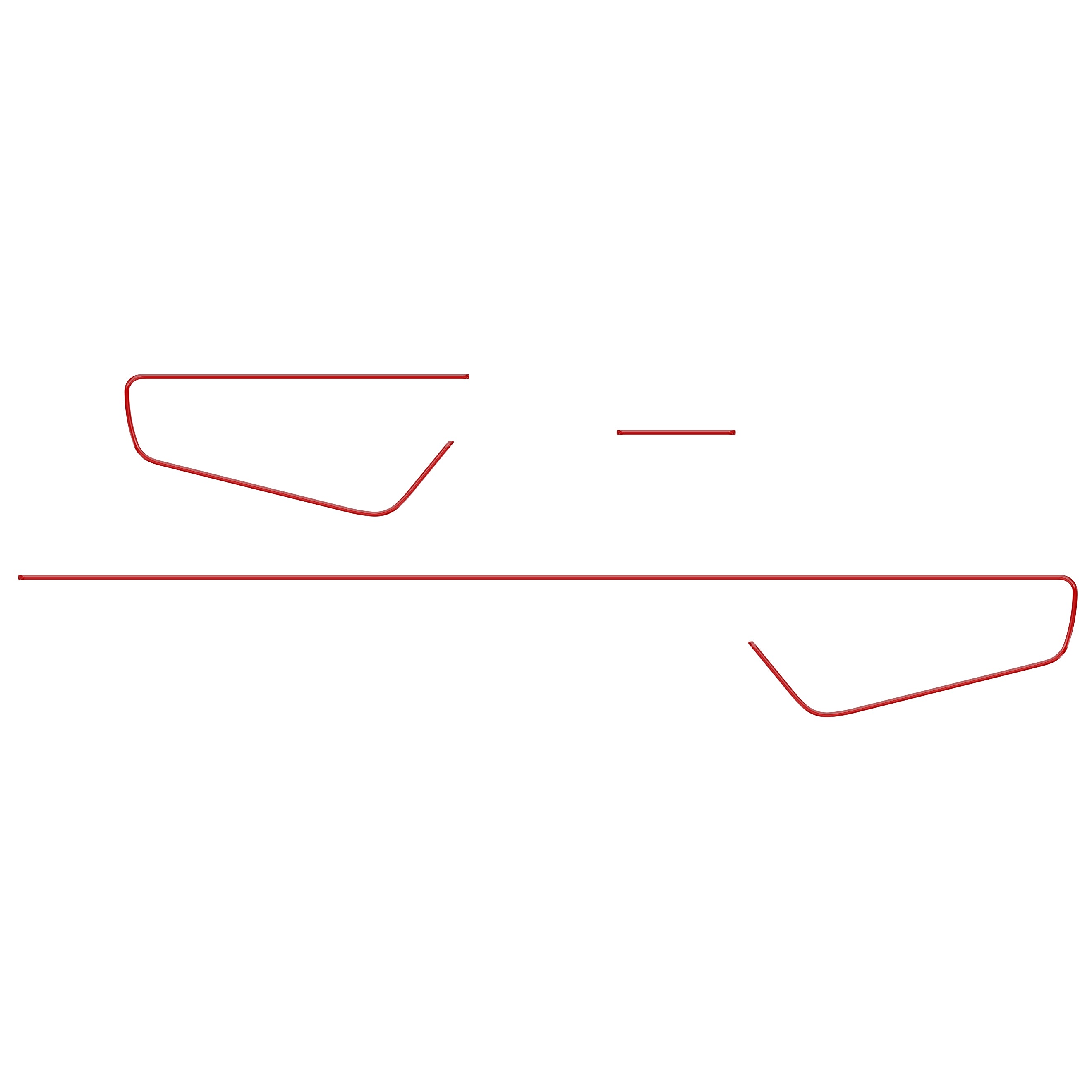 A/C Vent Line Accent Trim Fits 2023-2025 Toyota GR Corolla