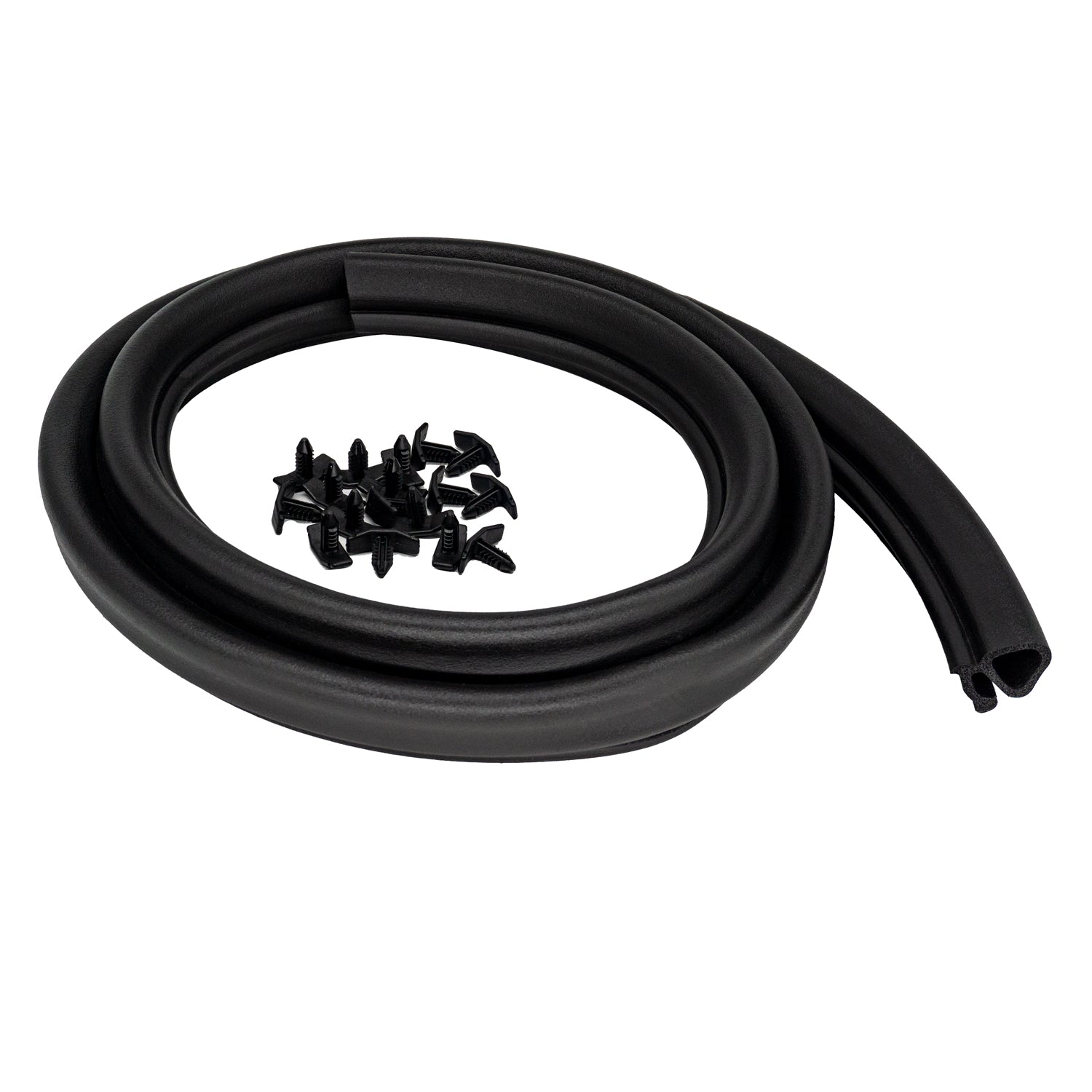 Hood to Cowl Seal with Clips For Cadillac DeVille 1968; CS 16