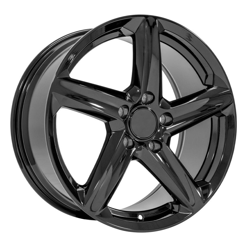 18" Replica CV02C fits Chevrolet C7 Corvette 18x8.5 Gloss Black-SR1 Performance