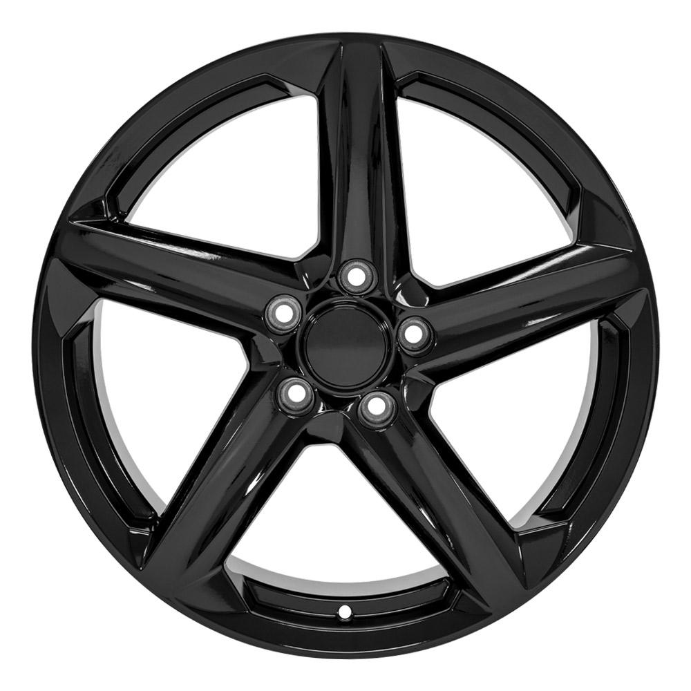 19" Replica CV02D fits Chevrolet C8 Corvette 19x8.5 Gloss Black-SR1 Performance