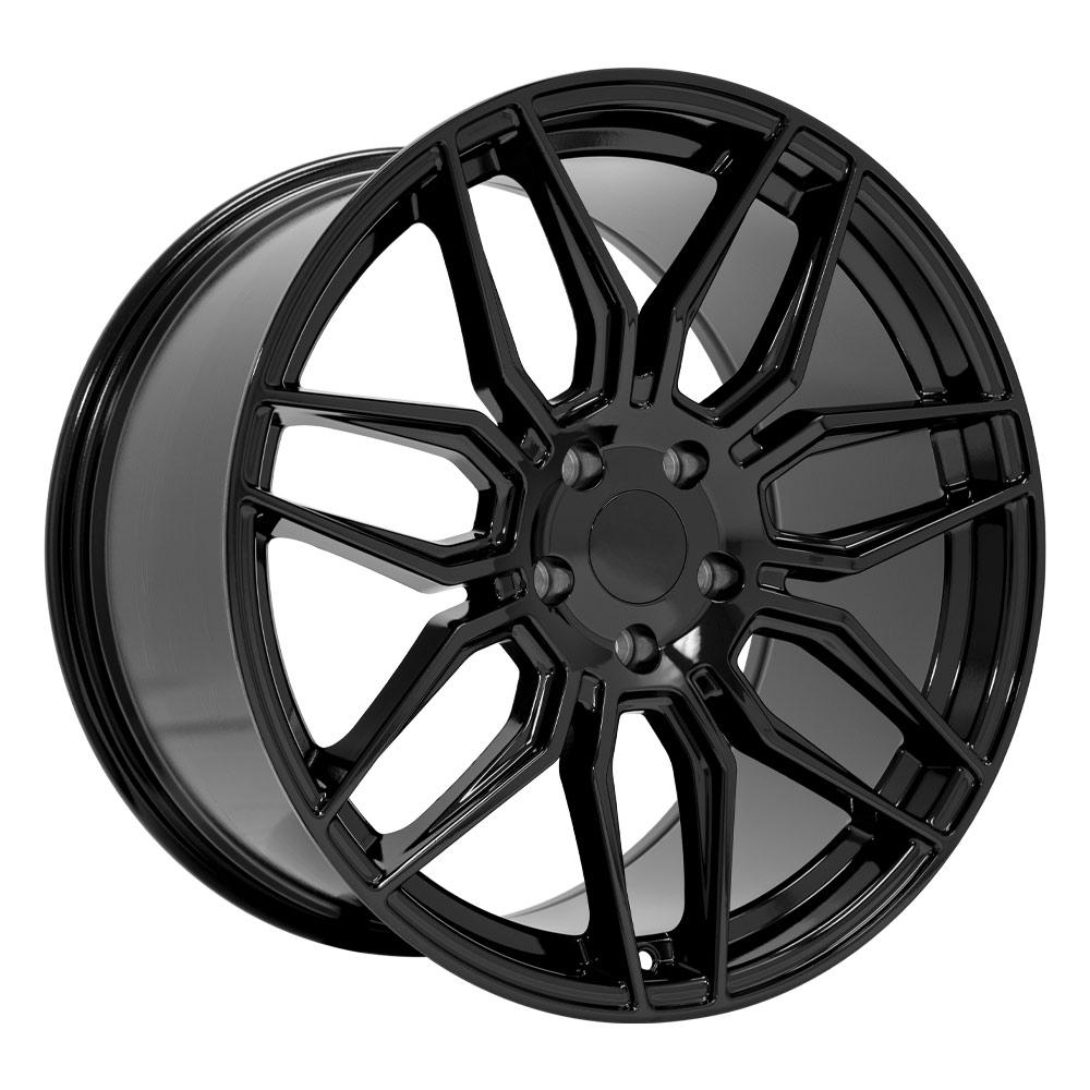 20" Replica CV03D fits Chevrolet C8 Corvette 20x11 Gloss Black-SR1 Performance