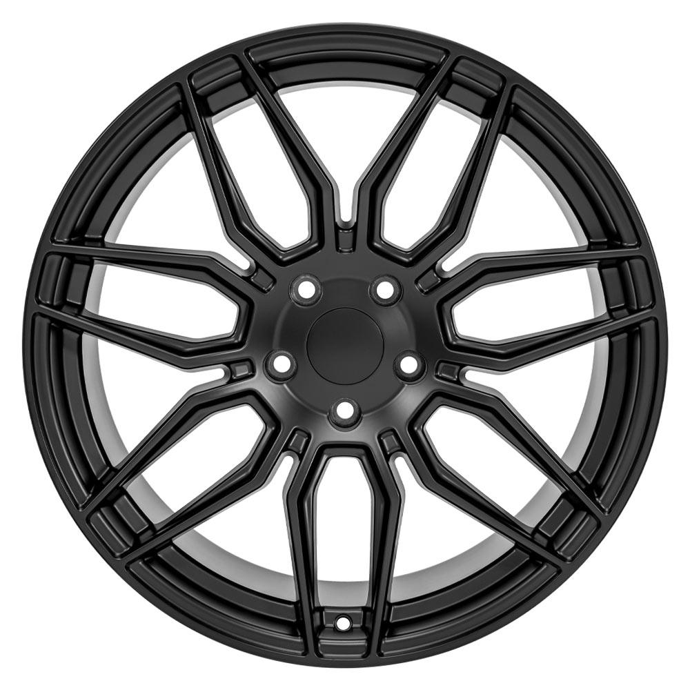 20" Replica CV03D fits Chevrolet C8 Corvette 20x11 Satin Black-SR1 Performance