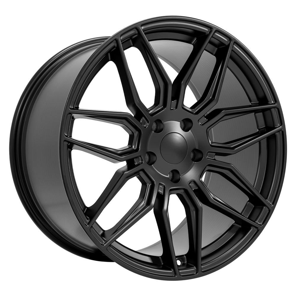 20" Replica CV03D fits Chevrolet C8 Corvette 20x11 Satin Black-SR1 Performance