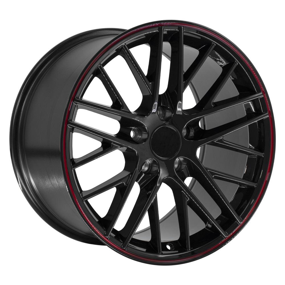 18" Replica CV08A fits Chevrolet Corvette C6 ZR1 18x10.5 Redline-SR1 Performance