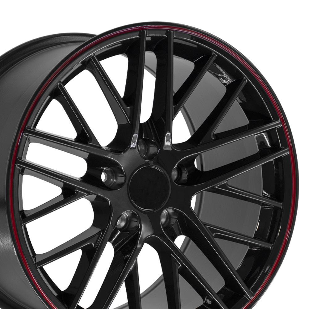 18" Replica CV08A fits Chevrolet Corvette C6 ZR1 18x10.5 Redline-SR1 Performance