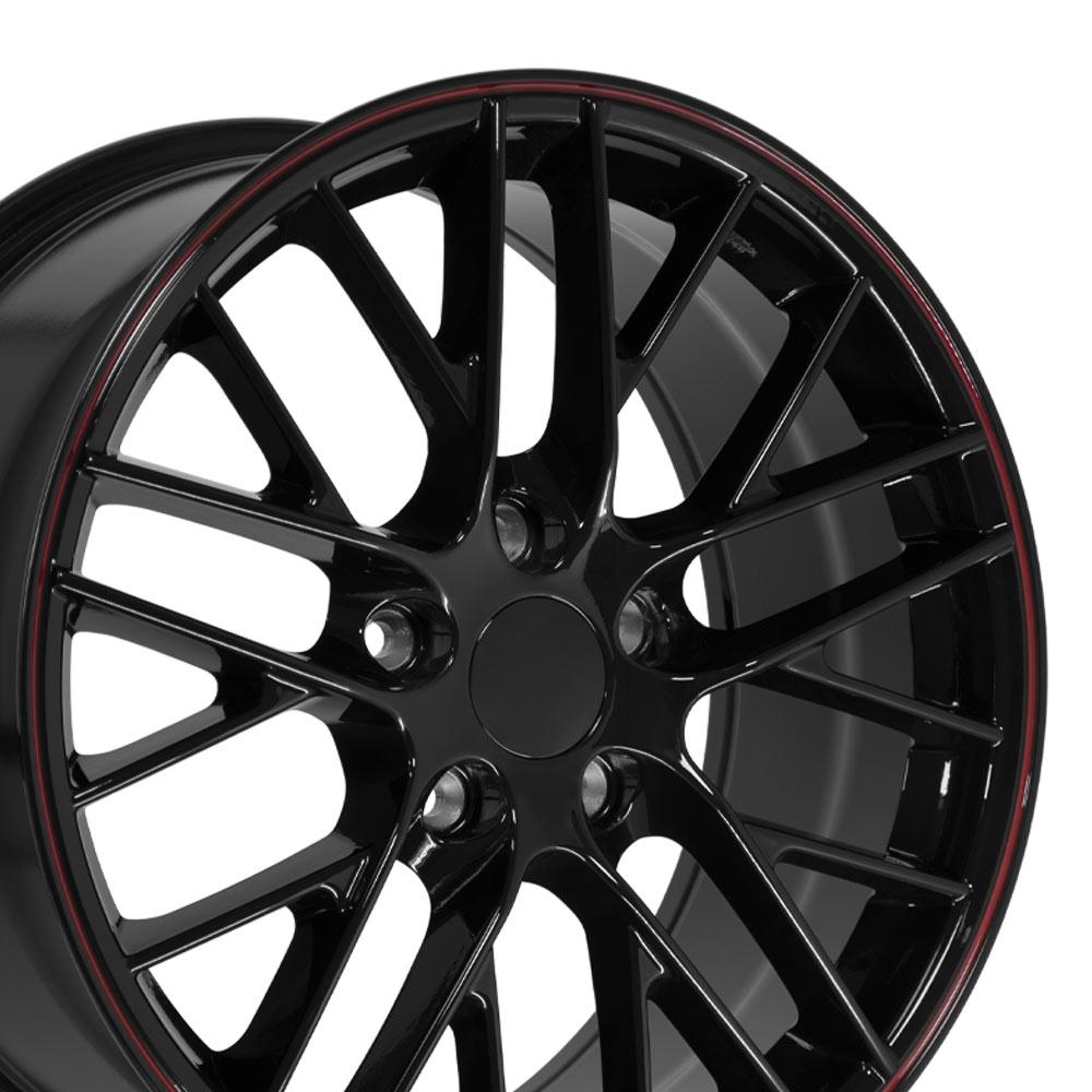 18" Replica CV08B fits Chevrolet Corvette C6 ZR1 18x8.5 Redline-SR1 Performance