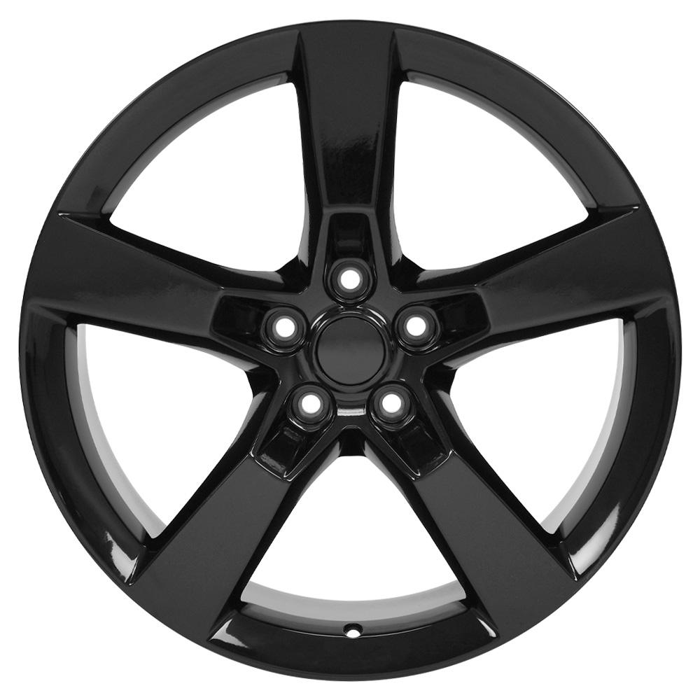 20" Replica CV11 fits Chevrolet Camaro SS 20x9 Black-SR1 Performance