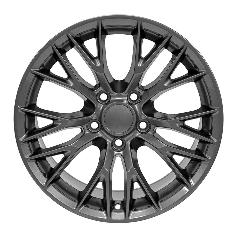 17" Replica CV22 fits Chevrolet Corvette C7 Z06 17x9.5 Gunmetal-SR1 Performance