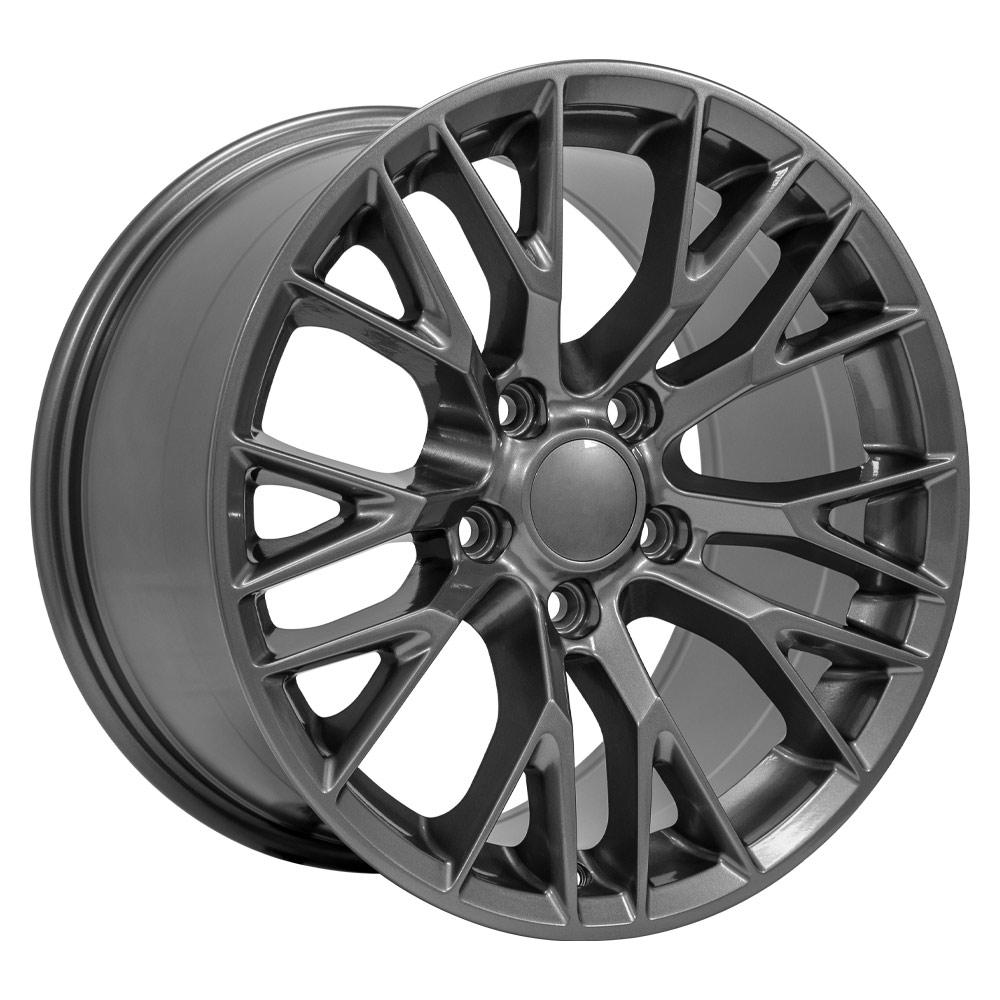 17" Replica CV22 fits Chevrolet Corvette C7 Z06 17x9.5 Gunmetal-SR1 Performance
