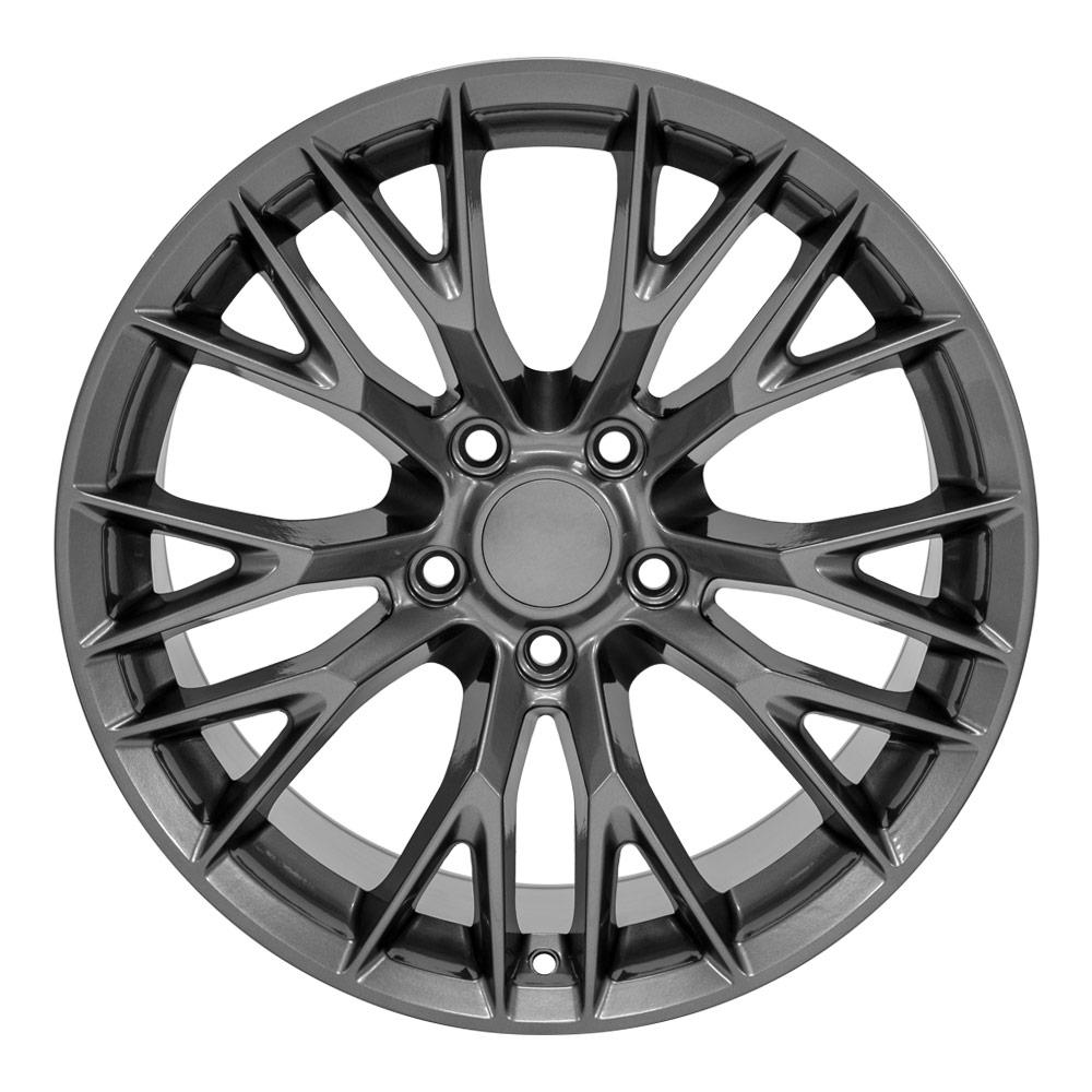 18" Replica CV22 fits Chevrolet Corvette C7 Z06 18x10.5 Gunmetal-SR1 Performance