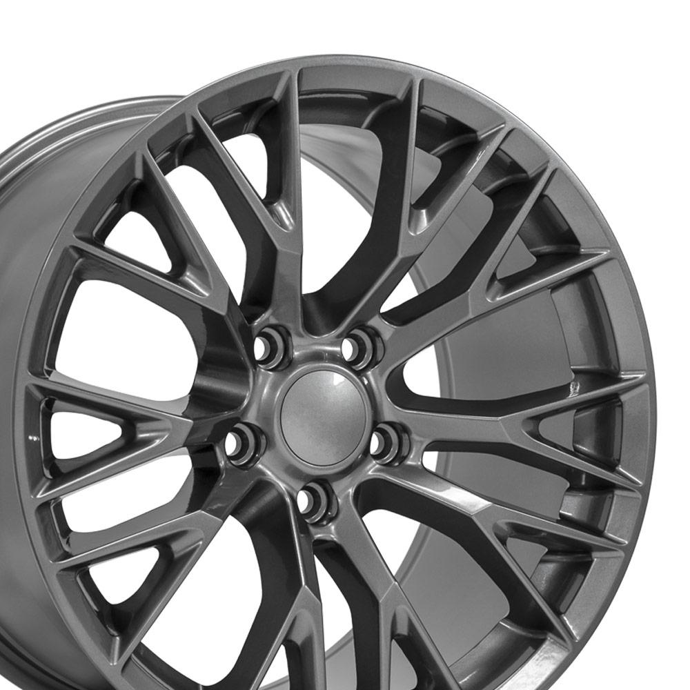 18" Replica CV22 fits Chevrolet Corvette C7 Z06 18x10.5 Gunmetal-SR1 Performance