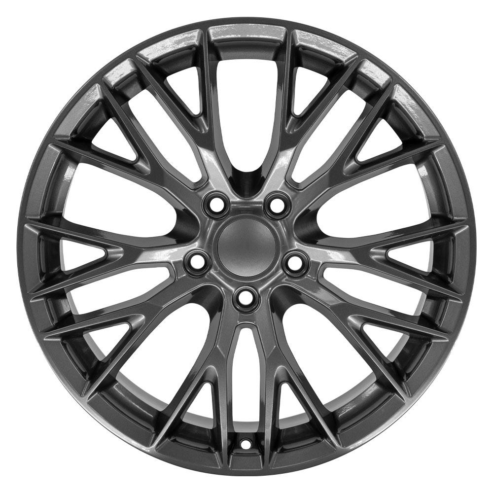 19" Replica CV22 fits Chevrolet Corvette C7 Z06 19x10 Gunmetal-SR1 Performance