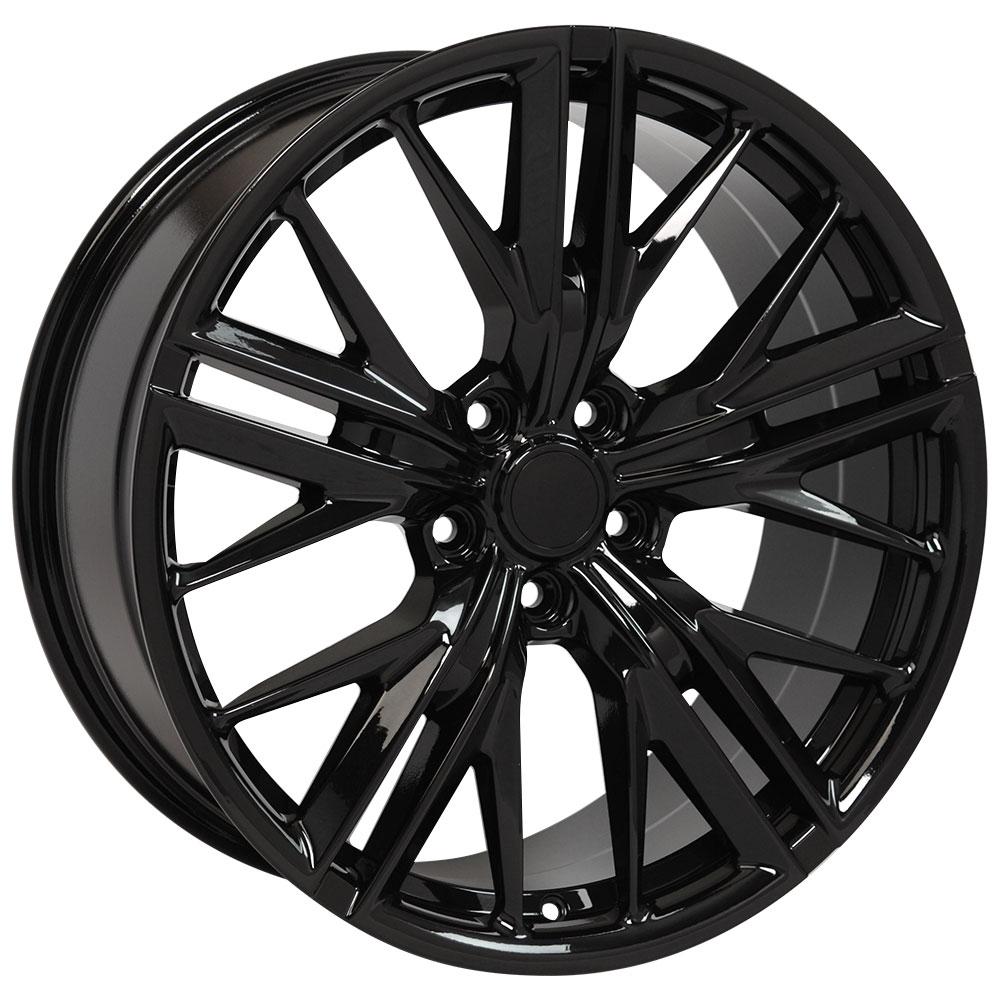 20" Replica CV25 fits Chevrolet Camaro ZL1 20x8.5 Black-SR1 Performance