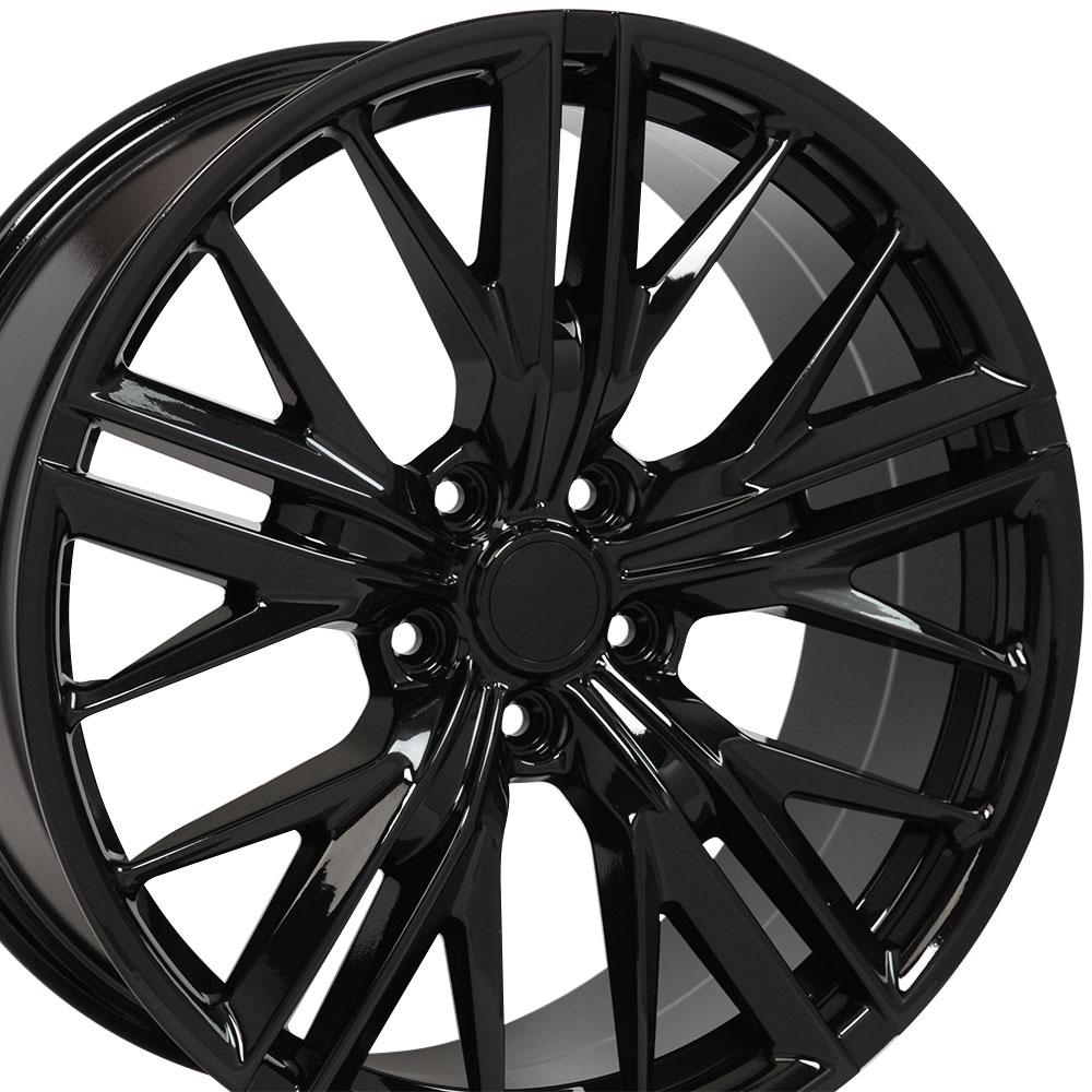 20" Replica CV25 fits Chevrolet Camaro ZL1 20x9.5 Black-SR1 Performance